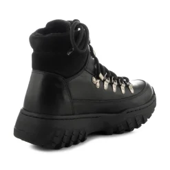 WODEN Iris Track Leather - Black Discount