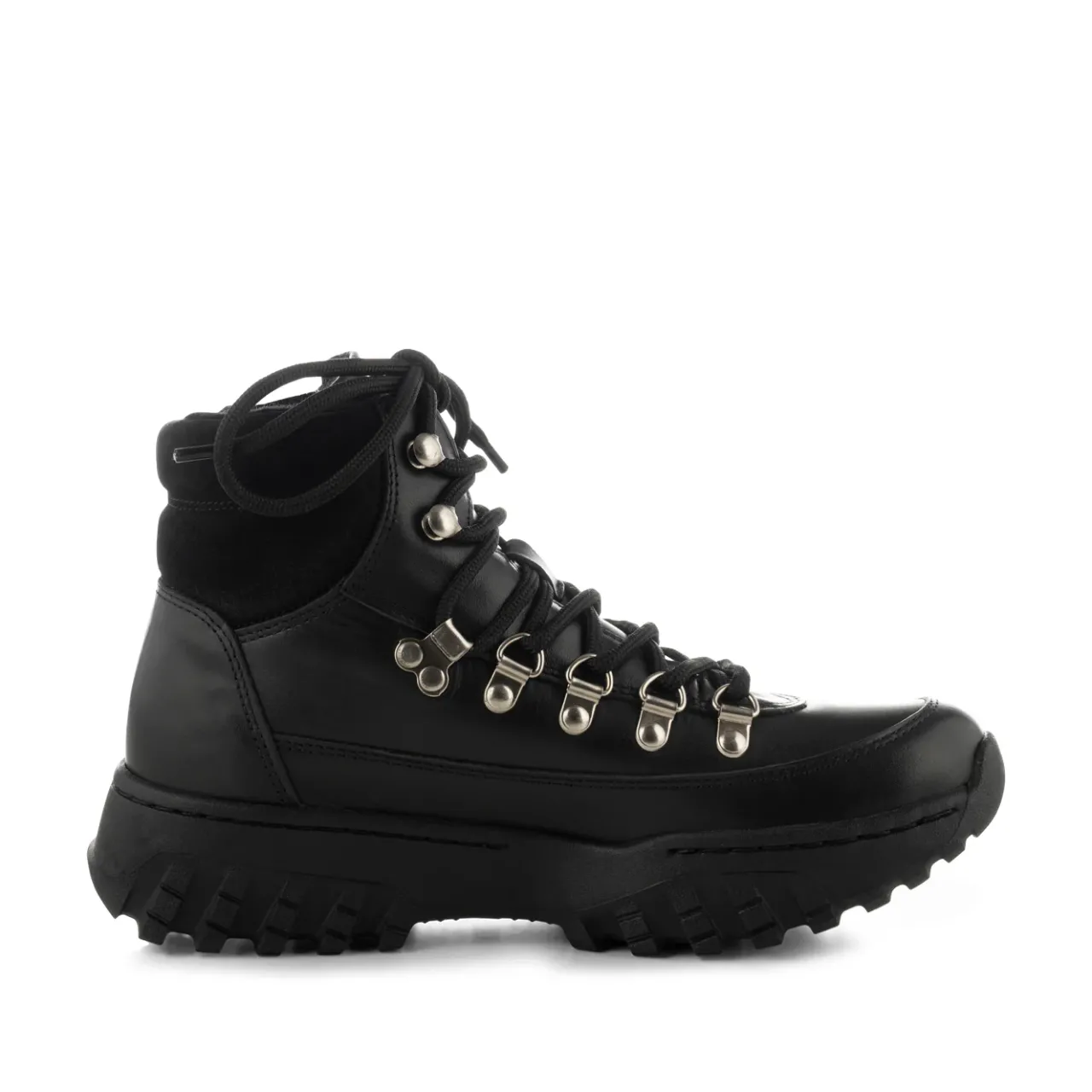 WODEN Iris Track Leather - Black Discount