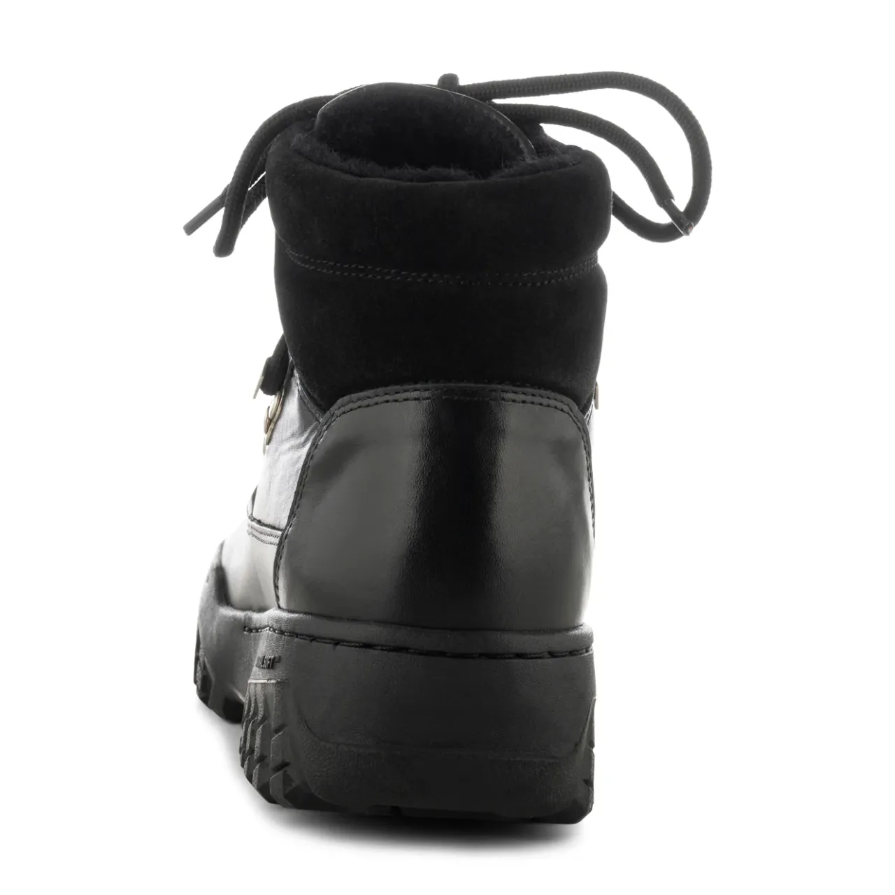 WODEN Iris Track Leather - Black Discount