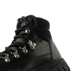 WODEN Iris Track Leather - Black Discount