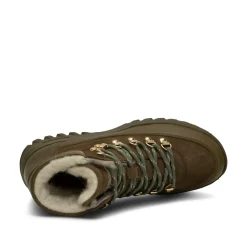 WODEN Iris Track Leather Suede - Cypress/Dark Olive Cypress/DarkOlive Hot