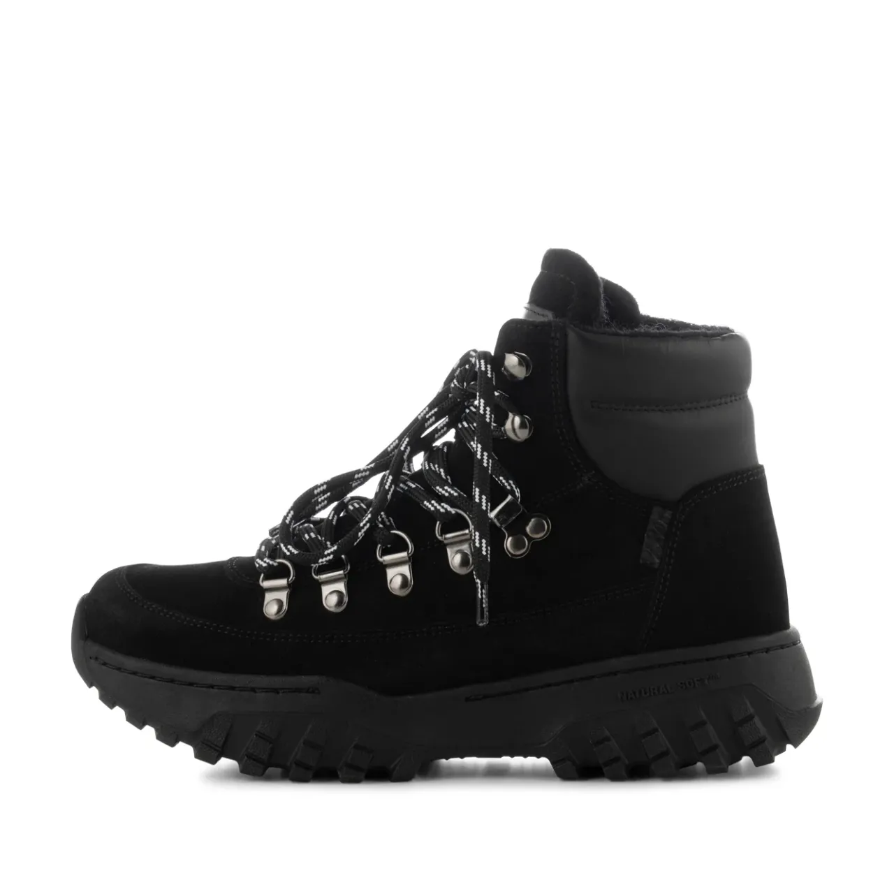 WODEN Iris Track Suede - Black Discount