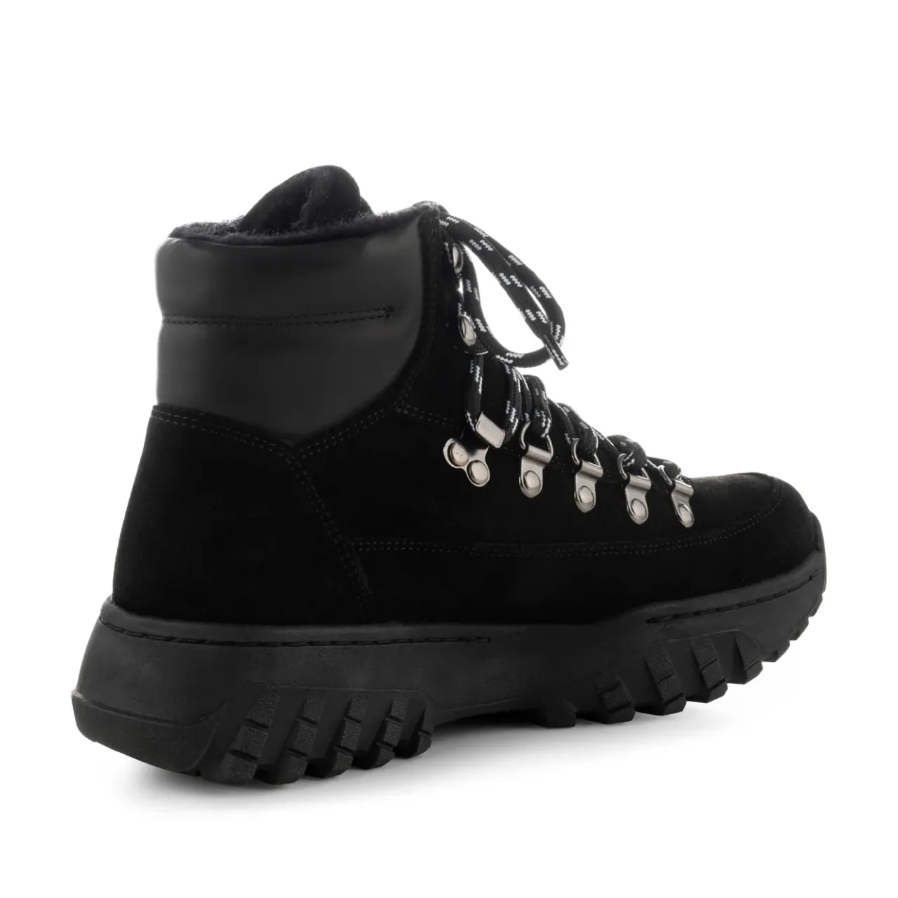 WODEN Iris Track Suede - Black Discount