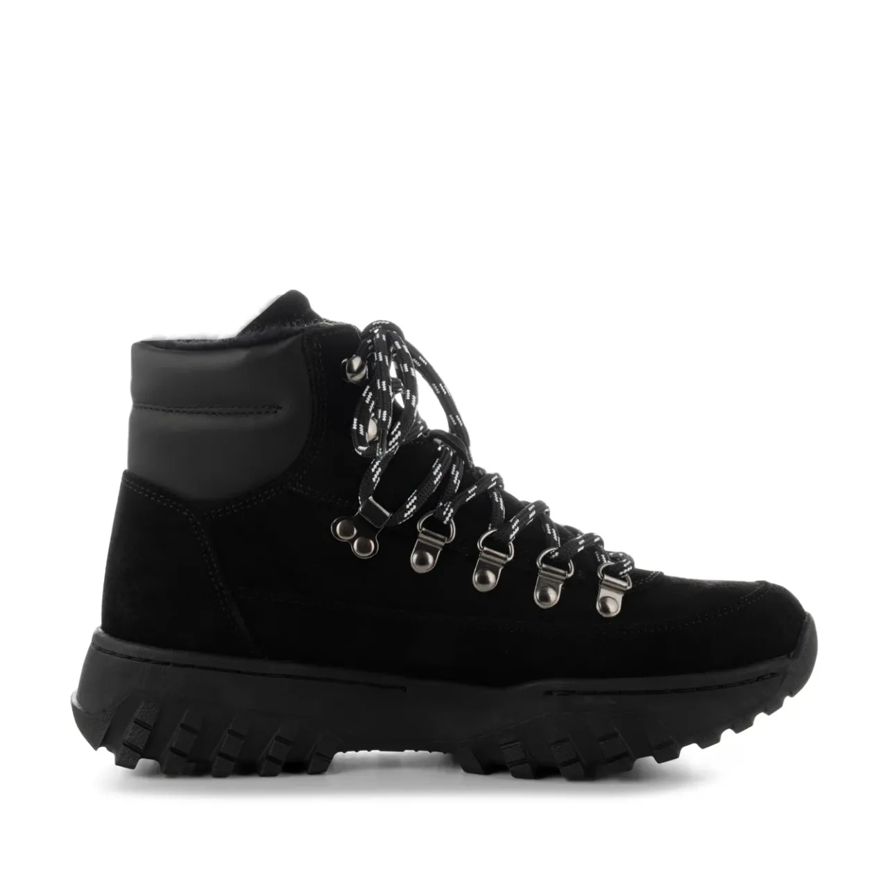 WODEN Iris Track Suede - Black Discount