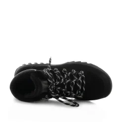 WODEN Iris Track Suede - Black Discount