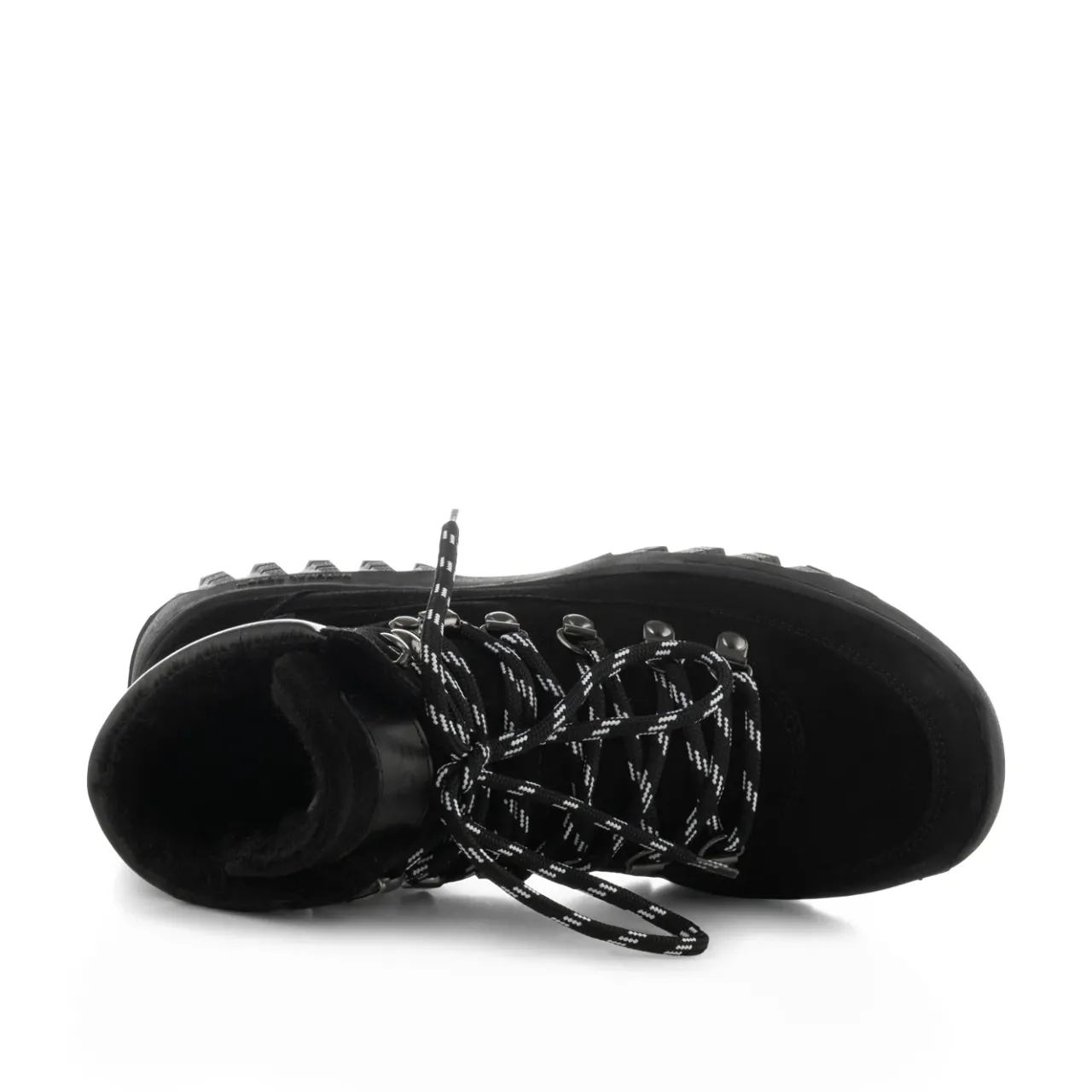 WODEN Iris Track Suede - Black Discount