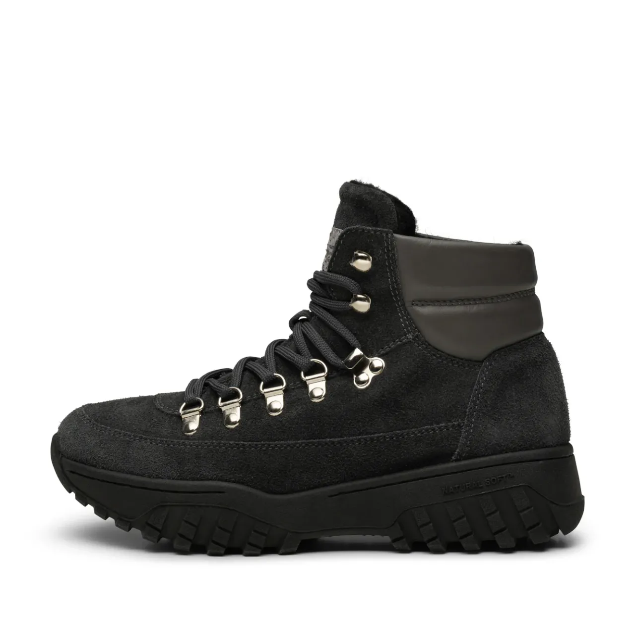 WODEN Iris Track Suede - Dark Grey DarkGrey Fashion