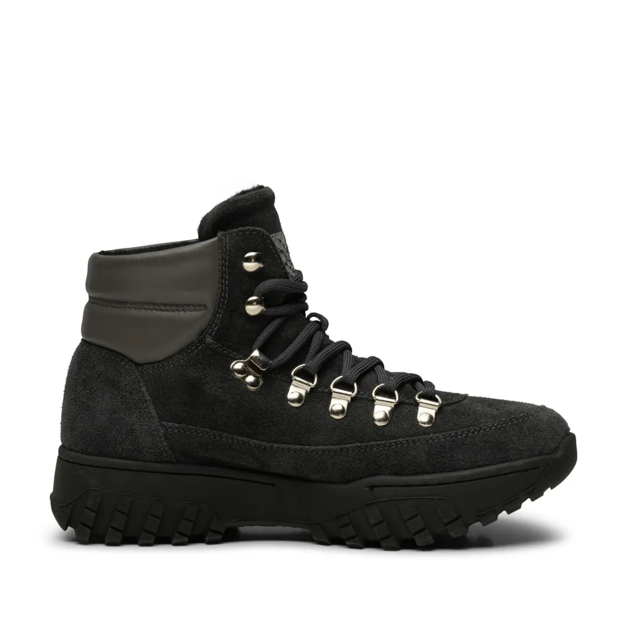 WODEN Iris Track Suede - Dark Grey DarkGrey Fashion