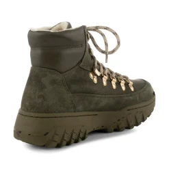 WODEN Iris Track Suede - Moss Hot