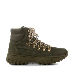 WODEN Iris Track Suede - Moss Hot