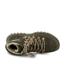 WODEN Iris Track Suede - Moss Hot