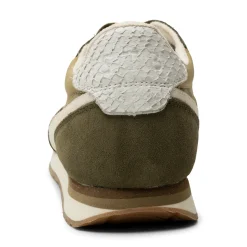 WODEN Jansen retro sneaker tekstil - Khaki Clearance