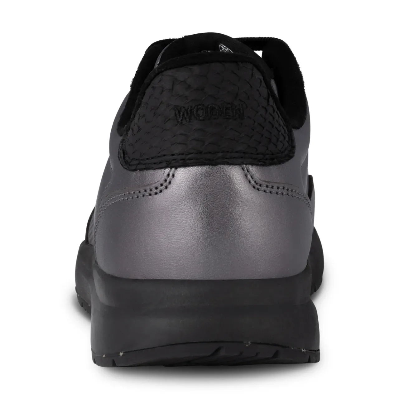 WODEN JS_Nora Natural Soft Metallic - Gunmetal Online