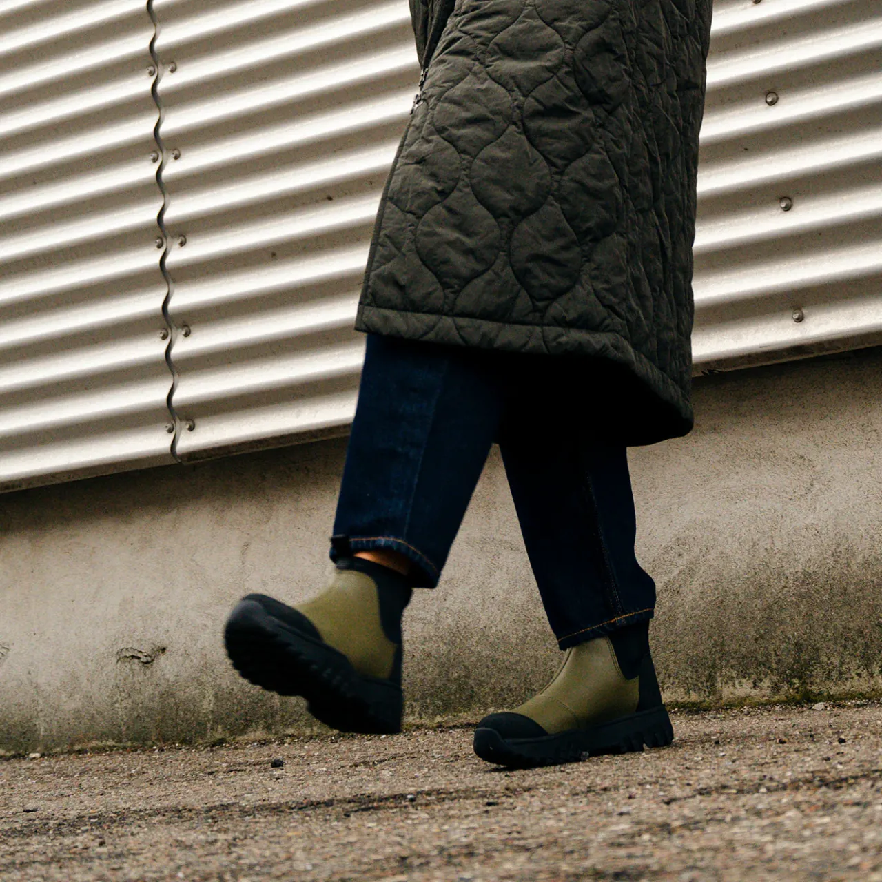 WODEN Magda Low Waterproof - Dark Olive DarkOlive Clearance