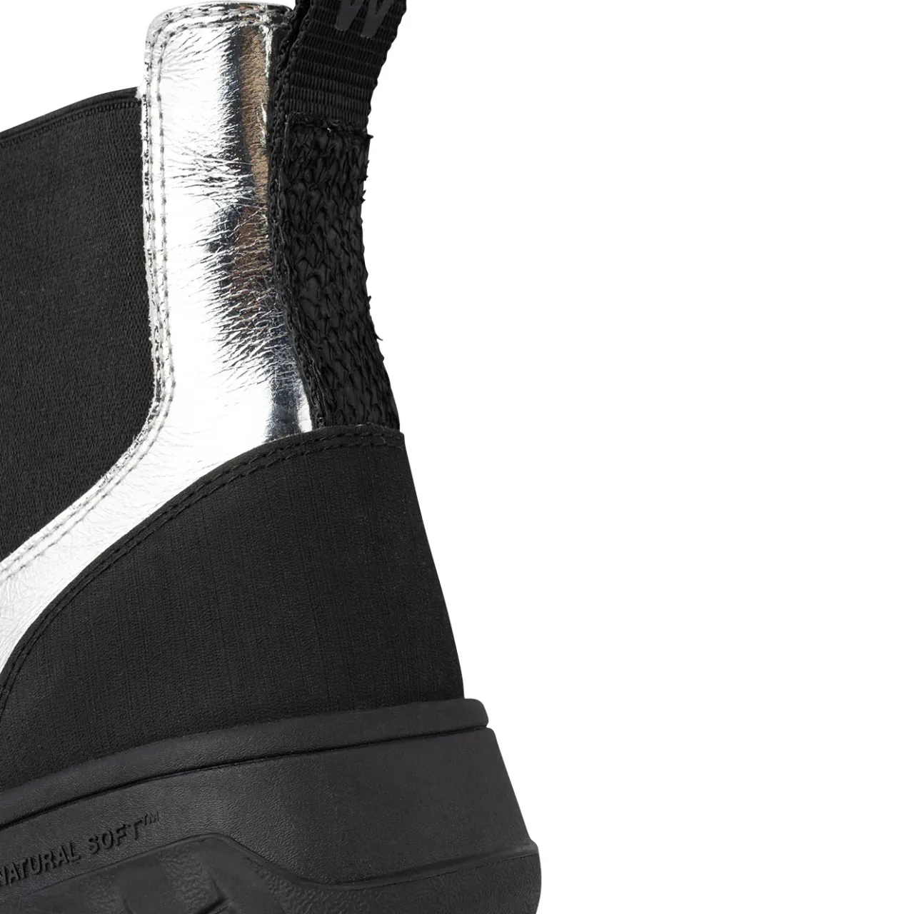 WODEN Magda Metallic Waterproof - Silver Fashion