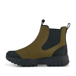 WODEN Magda Rubber Track Boot  - Dark Olive/Black DarkOlive/Black New