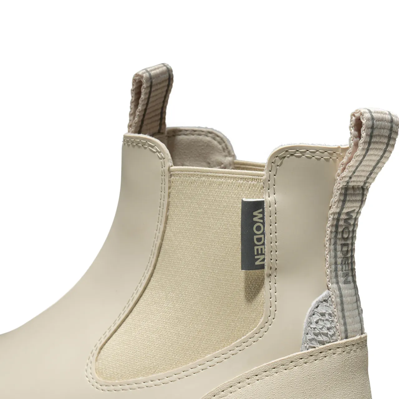 WODEN Magda Track Waterproof Reflective - Ivory Clearance