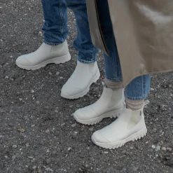 WODEN Magda Track Waterproof Reflective - Ivory Clearance