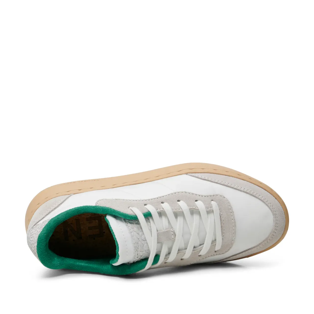 WODEN May - White/Basil Fashion