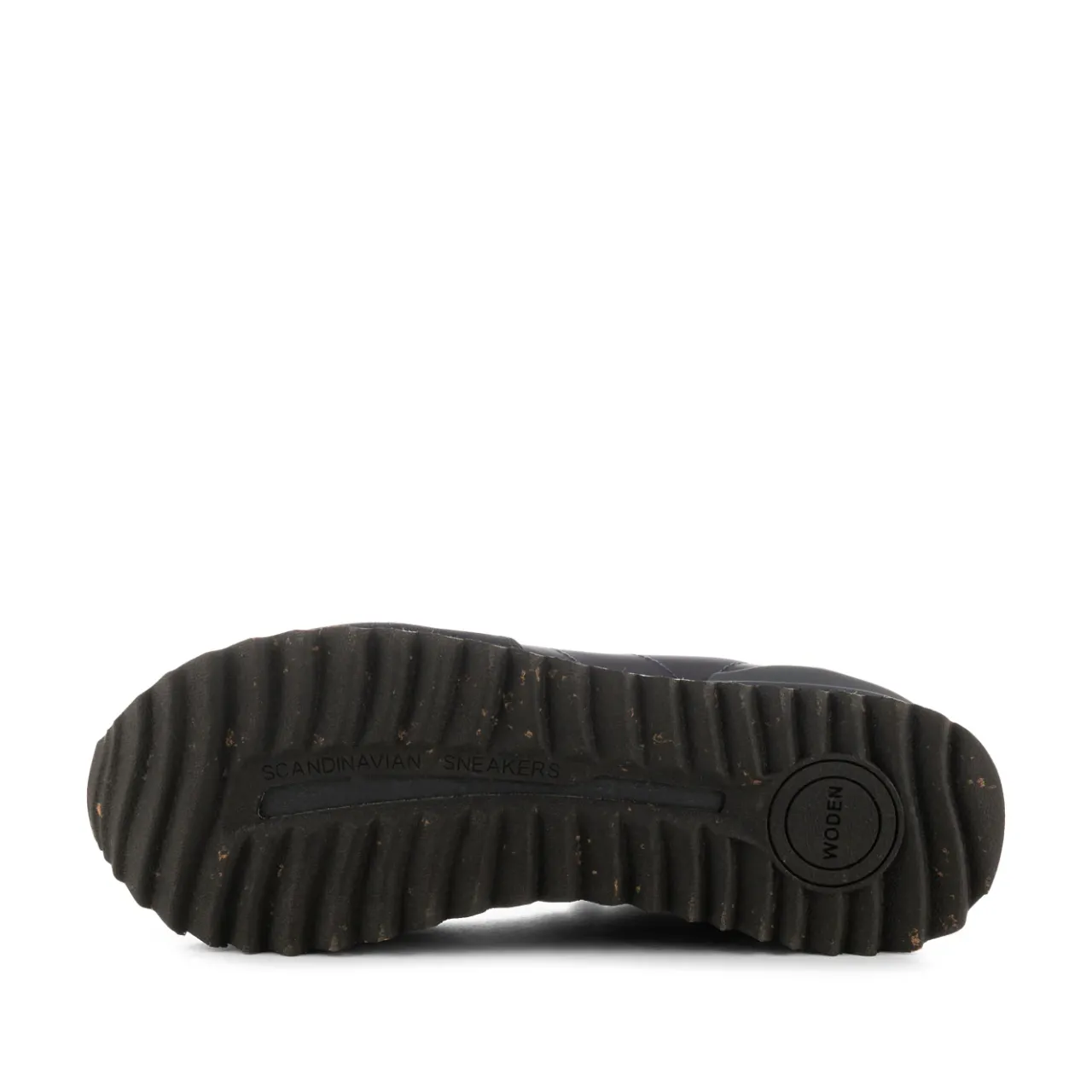 WODEN Nora III Leather Plateau - Dark Navy DarkNavy Hot