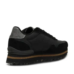 WODEN Nora III Leather Plateau - Black Fashion