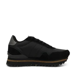WODEN Nora III Leather Plateau - Black Fashion