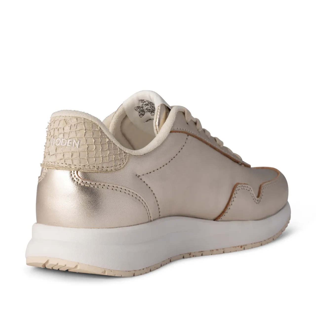 WODEN Nora Natural Soft Metallic - Gold Best