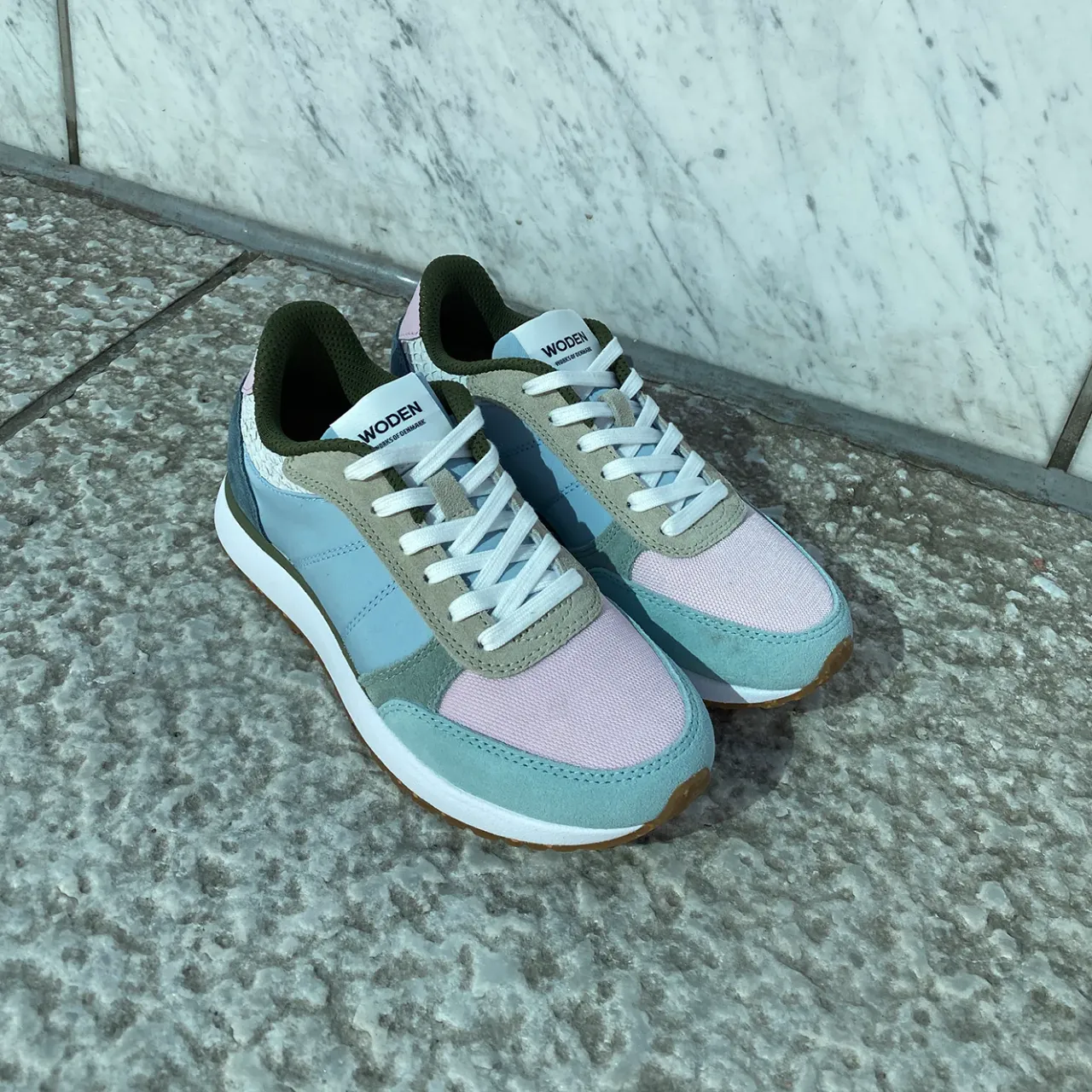 WODEN Ronja - Ice Blue Multi IceBlueMulti Clearance