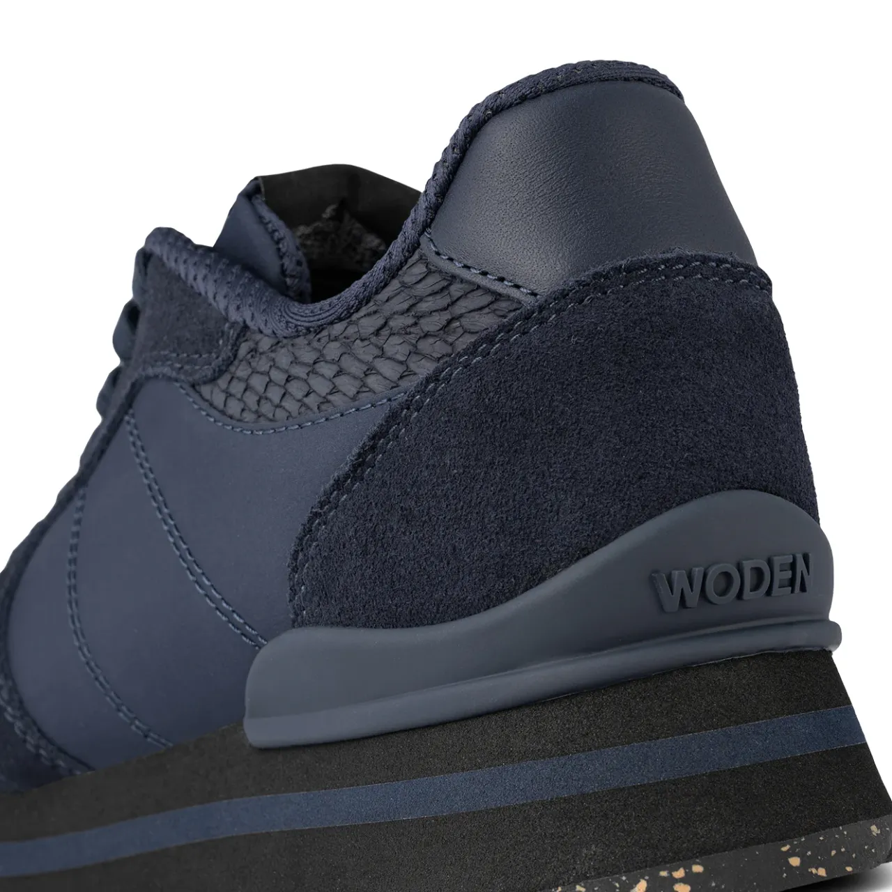WODEN Ronja Plateau - Dark Navy DarkNavy Discount