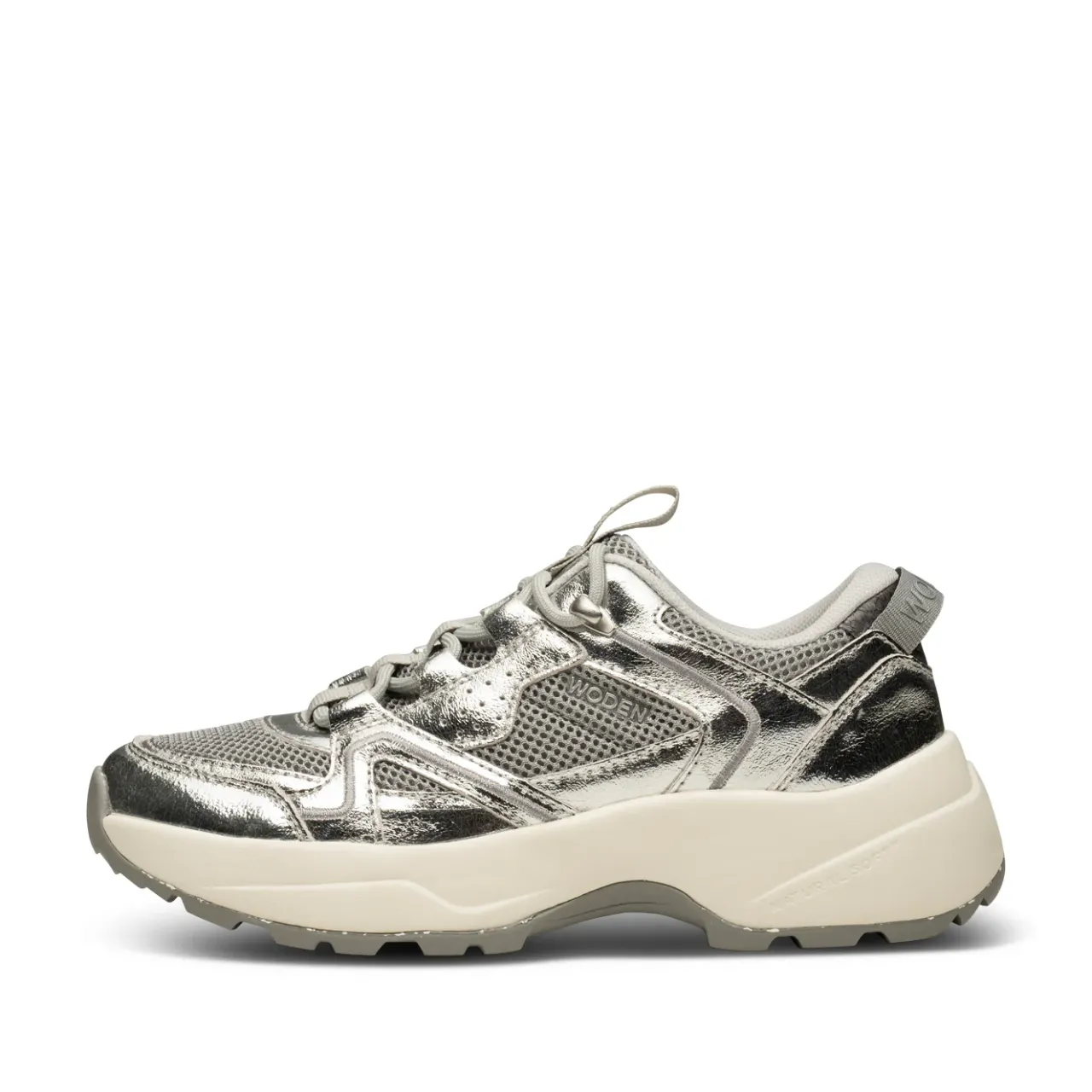 WODEN Sif Metallic - Autumn Grey AutumnGrey Fashion