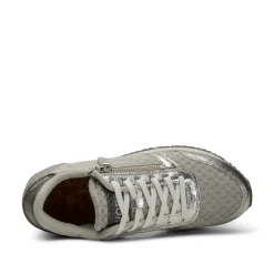 WODEN Ydun Metallic Zipper - Sea Fog Grey SeaFogGrey Hot